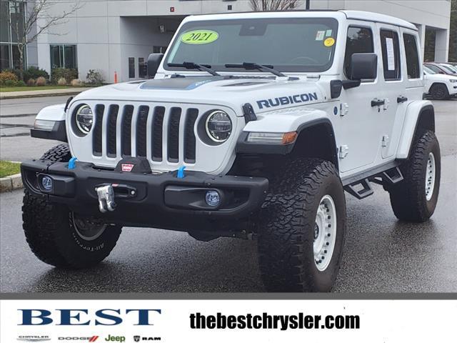 used 2021 Jeep Wrangler Unlimited car, priced at $46,987