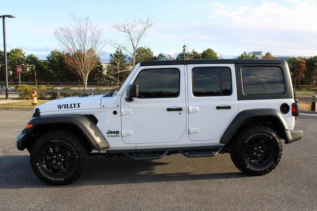 used 2021 Jeep Wrangler Unlimited car, priced at $31,287