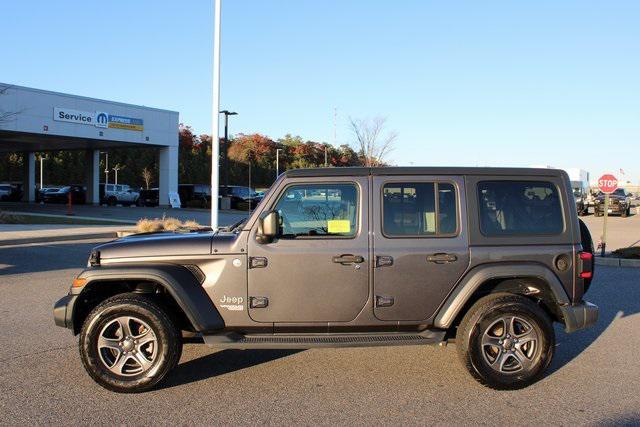 used 2018 Jeep Wrangler Unlimited car, priced at $23,658