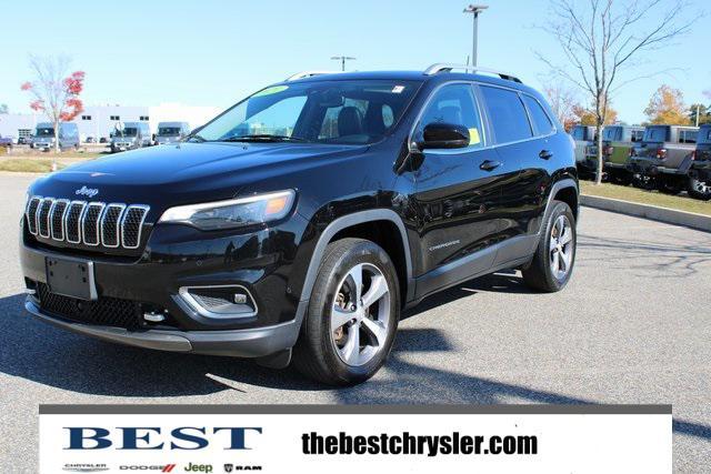 used 2021 Jeep Cherokee car, priced at $22,198