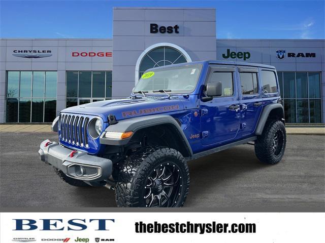 used 2019 Jeep Wrangler Unlimited car, priced at $33,989