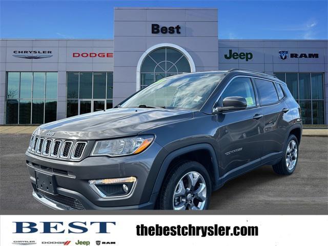 used 2020 Jeep Compass car, priced at $17,589