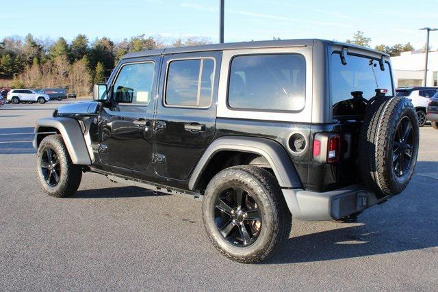 used 2021 Jeep Wrangler Unlimited car, priced at $30,589