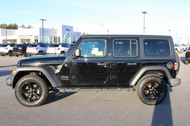 used 2021 Jeep Wrangler Unlimited car, priced at $30,589