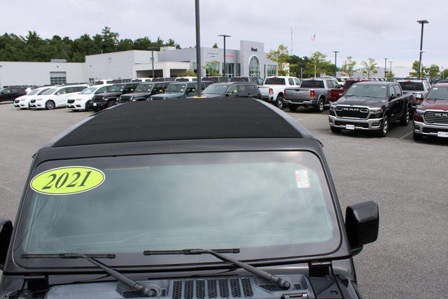 used 2021 Jeep Wrangler Unlimited car, priced at $35,998