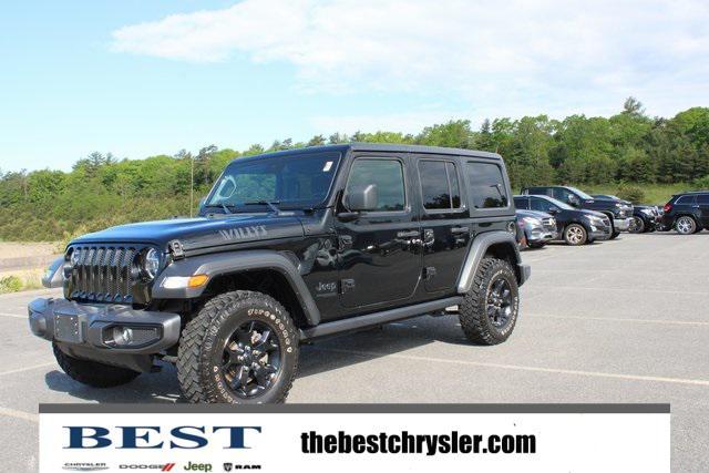 used 2021 Jeep Wrangler car, priced at $34,498