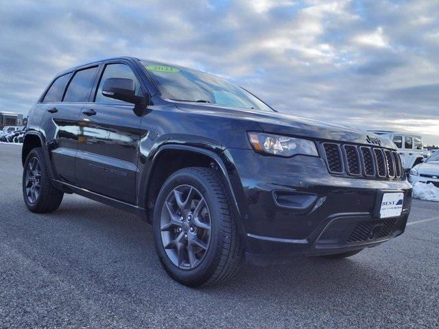 used 2021 Jeep Grand Cherokee car, priced at $27,989