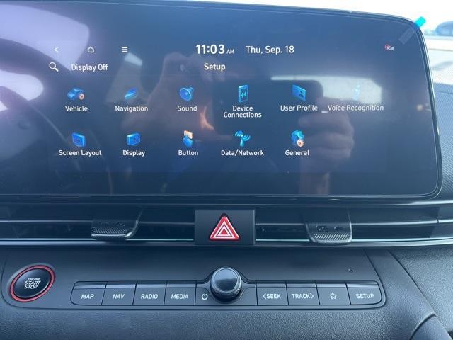 new 2025 Hyundai Elantra car, priced at $30,695