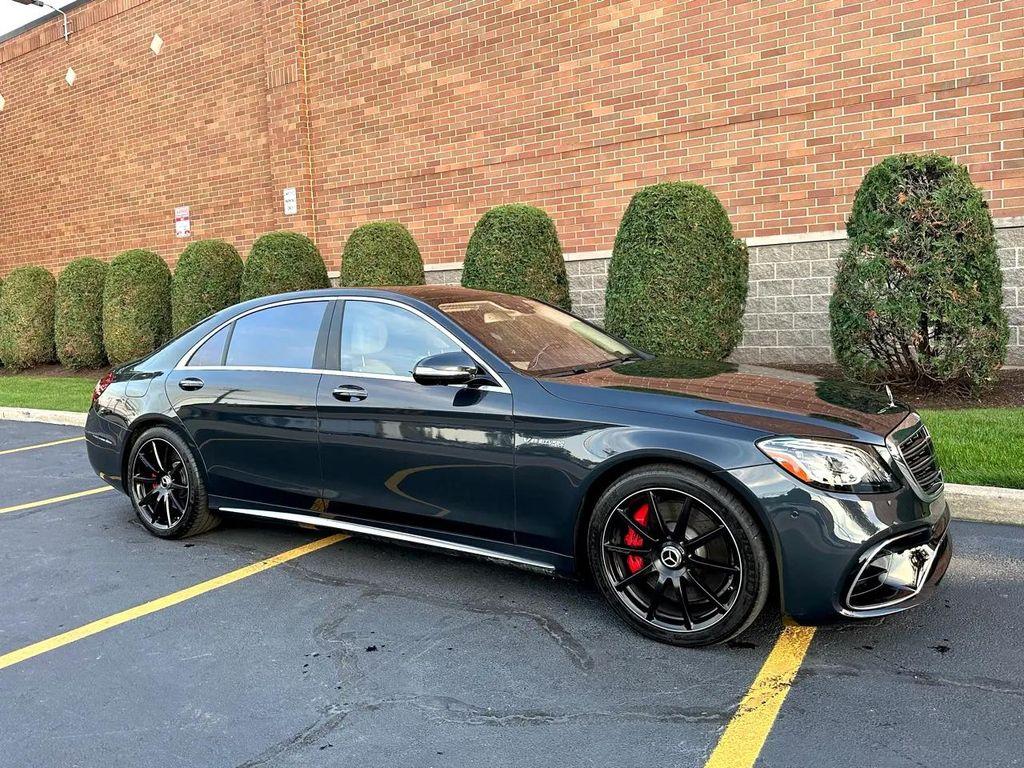 used 2018 Mercedes-Benz AMG S 63 car, priced at $61,900