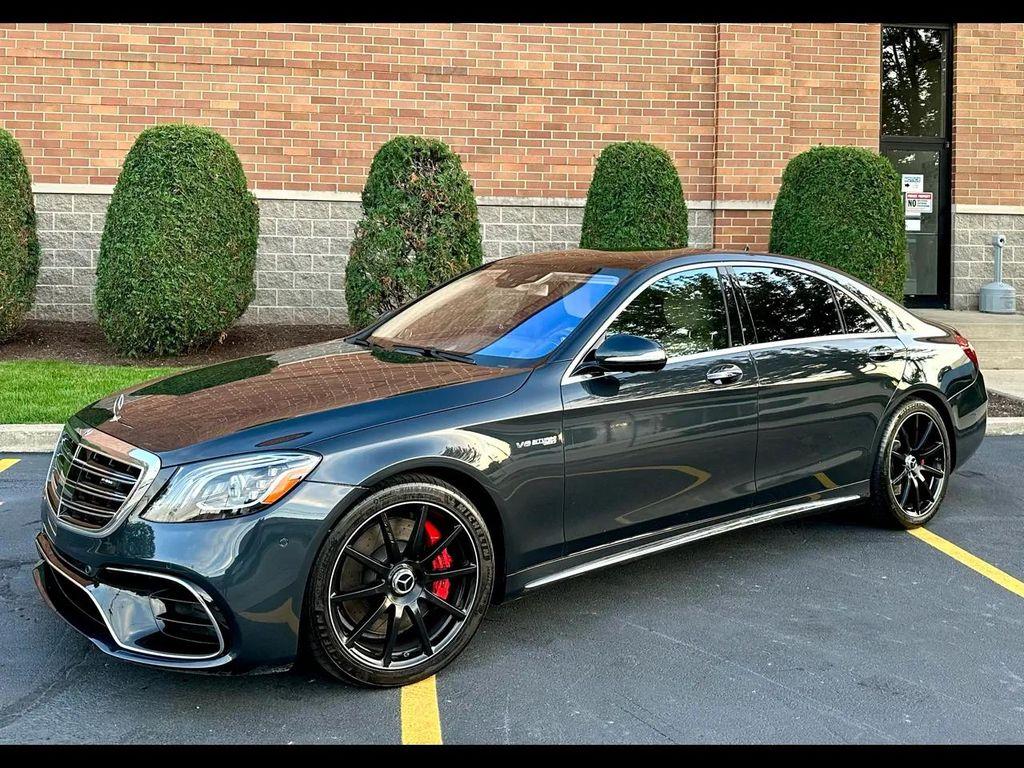 used 2018 Mercedes-Benz AMG S 63 car, priced at $61,900