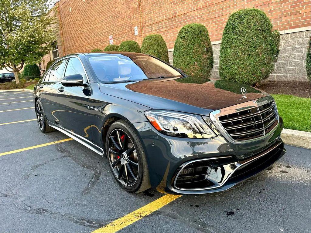used 2018 Mercedes-Benz AMG S 63 car, priced at $61,900