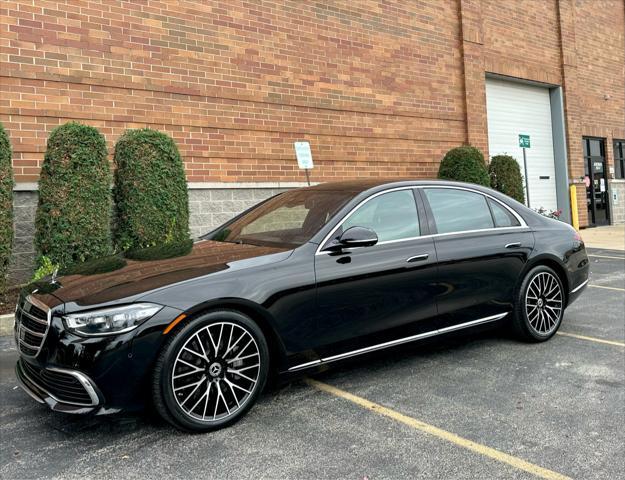 used 2021 Mercedes-Benz S-Class car, priced at $69,500