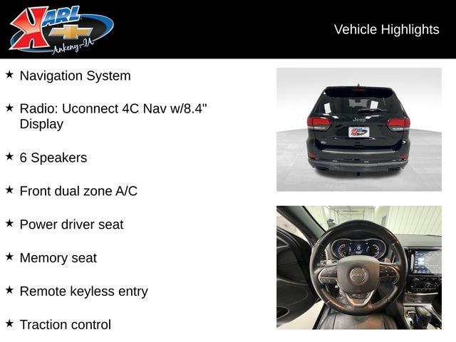 used 2019 Jeep Grand Cherokee car, priced at $26,220