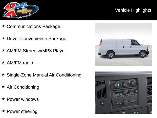 new 2025 Chevrolet Express 2500 car, priced at $44,940
