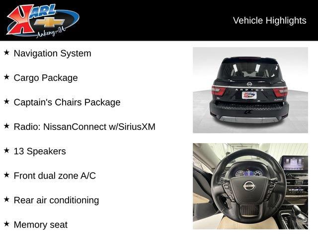 used 2022 Nissan Armada car, priced at $41,151