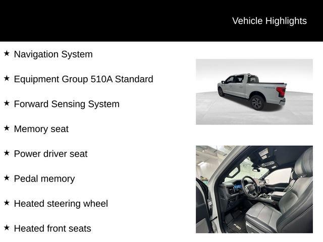used 2023 Ford F-150 Lightning car, priced at $46,517