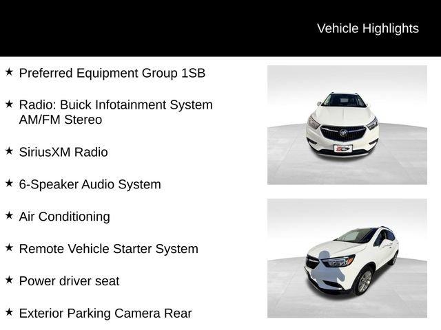 used 2019 Buick Encore car, priced at $16,987