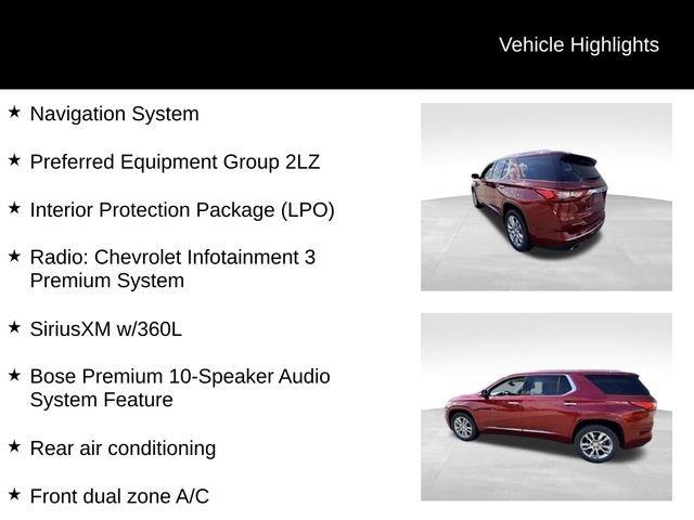 used 2021 Chevrolet Traverse car, priced at $32,987