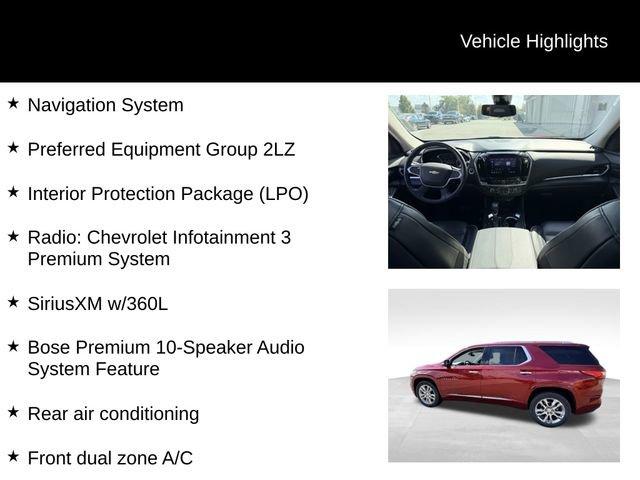 used 2021 Chevrolet Traverse car, priced at $32,987