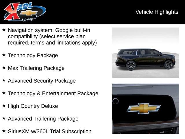 new 2025 Chevrolet Suburban car, priced at $96,330