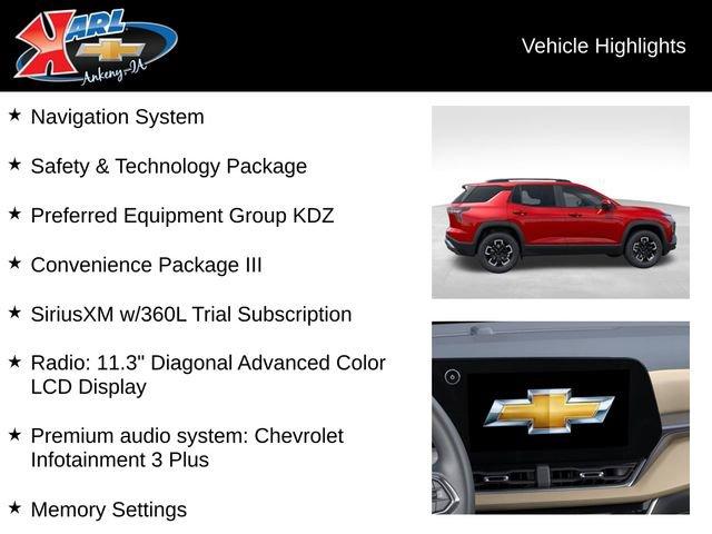 new 2026 Chevrolet Equinox car, priced at $38,785