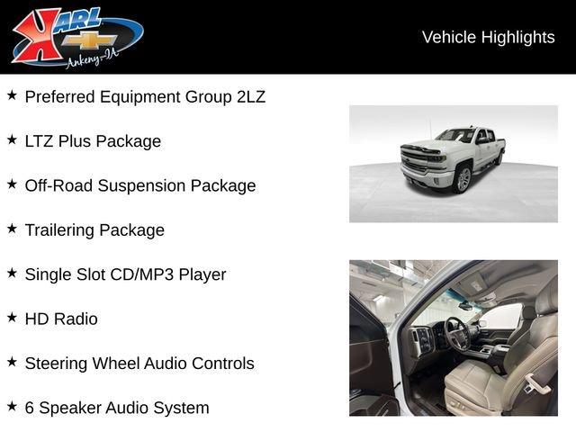 used 2017 Chevrolet Silverado 1500 car, priced at $32,566
