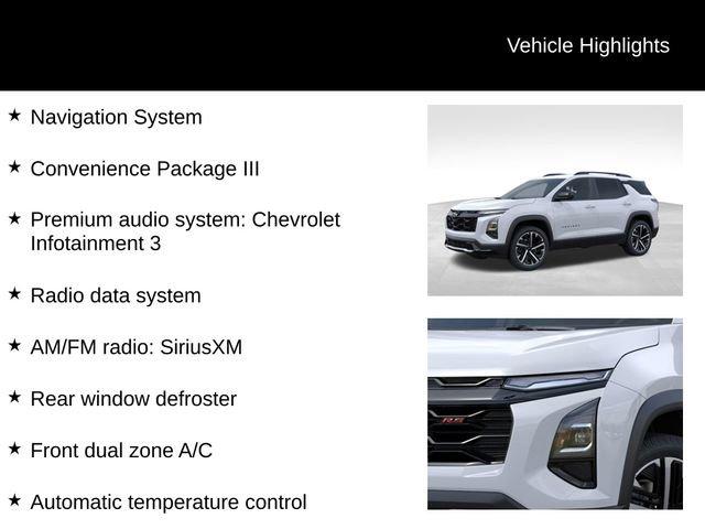 new 2026 Chevrolet Equinox car, priced at $38,840