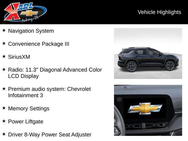 new 2026 Chevrolet Equinox car, priced at $37,345