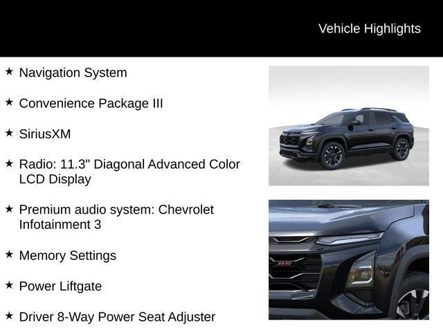 new 2026 Chevrolet Equinox car, priced at $37,345