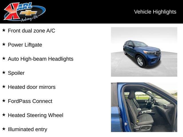 used 2020 Ford Explorer car, priced at $22,987