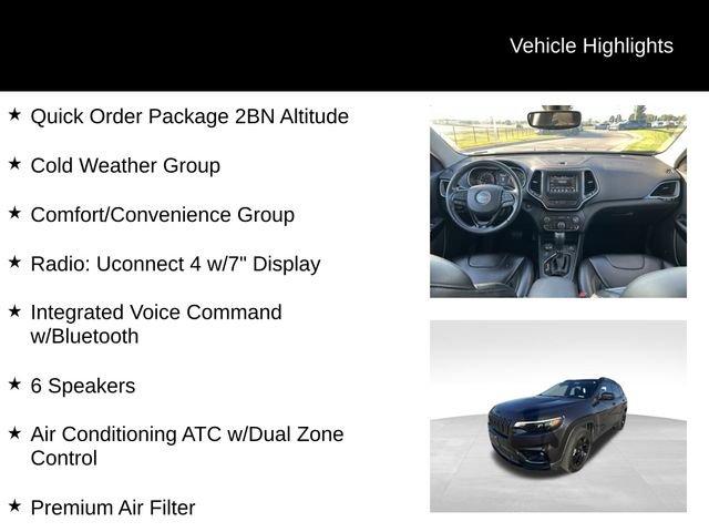used 2020 Jeep Cherokee car, priced at $21,987