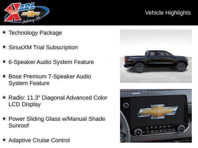 new 2025 Chevrolet Colorado car, priced at $48,020