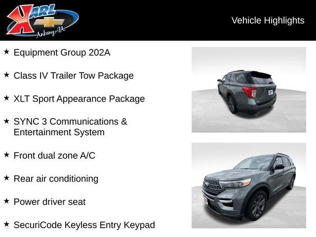 used 2023 Ford Explorer car, priced at $35,485