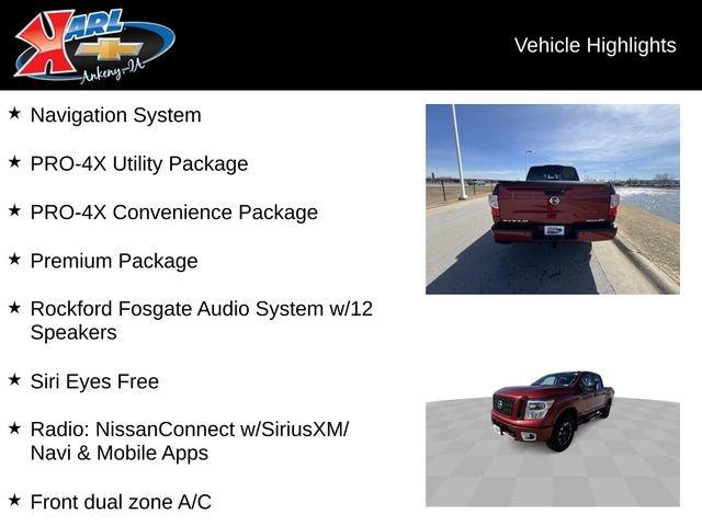 used 2018 Nissan Titan car, priced at $25,485