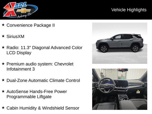 new 2026 Chevrolet Equinox car, priced at $34,321