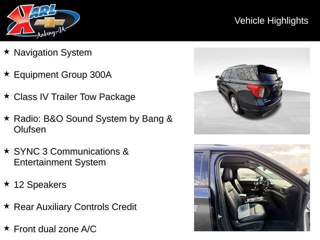 used 2022 Ford Explorer car, priced at $32,485