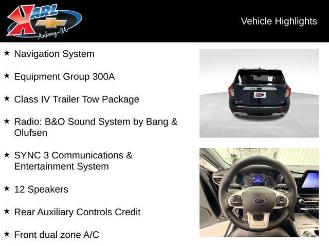 used 2022 Ford Explorer car, priced at $32,485