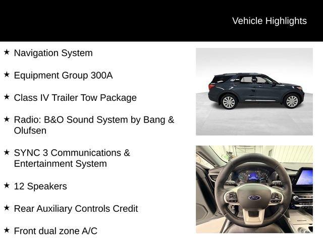 used 2022 Ford Explorer car, priced at $32,485