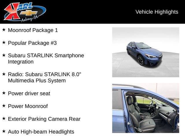 used 2021 Subaru Crosstrek car, priced at $23,987