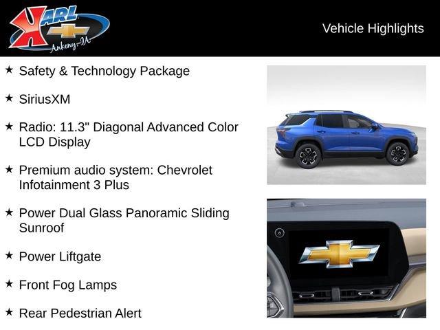 new 2026 Chevrolet Equinox car, priced at $38,835