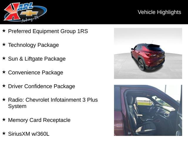 used 2023 Chevrolet TrailBlazer car, priced at $26,485