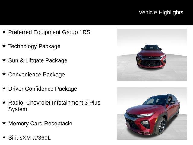 used 2023 Chevrolet TrailBlazer car, priced at $26,485