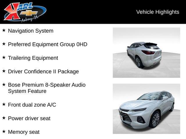 used 2021 Chevrolet Blazer car, priced at $32,987