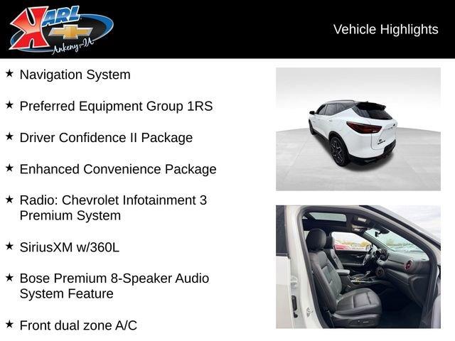 used 2023 Chevrolet Blazer car, priced at $35,987