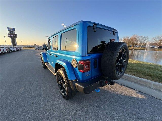 used 2022 Jeep Wrangler Unlimited 4xe car, priced at $36,987