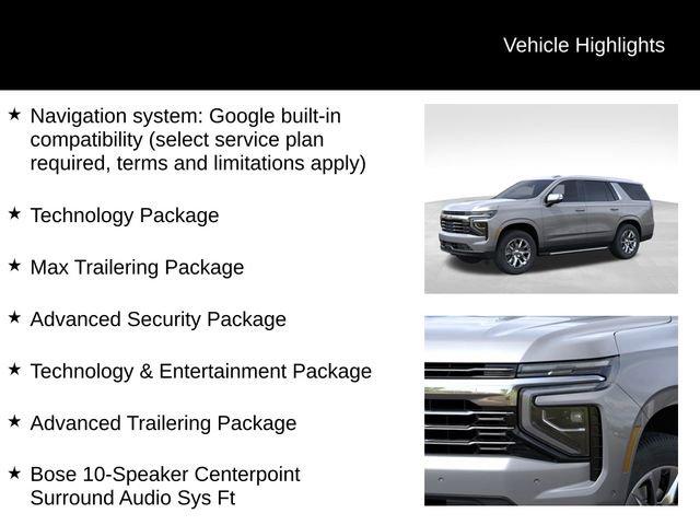 new 2025 Chevrolet Tahoe car, priced at $85,899