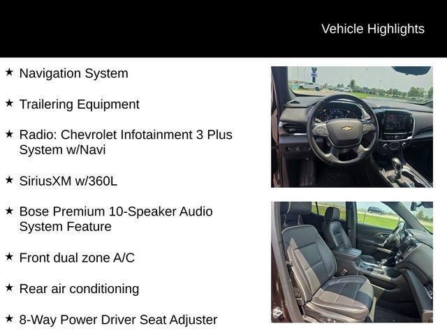 used 2022 Chevrolet Traverse car, priced at $39,987