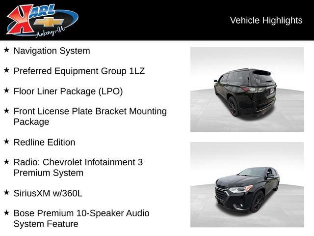 used 2020 Chevrolet Traverse car, priced at $26,987