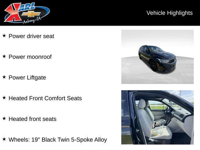 used 2022 Volkswagen Tiguan car, priced at $25,485