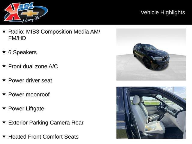 used 2022 Volkswagen Tiguan car, priced at $25,483